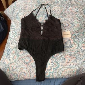 Janice Lace Bodysuit From Revolve
